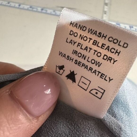 LOVERS + FRIENDS NWT Pelagic Strapless Maxi Dress Gown in Baby Blue‎ Size XS - Picture 10 of 15